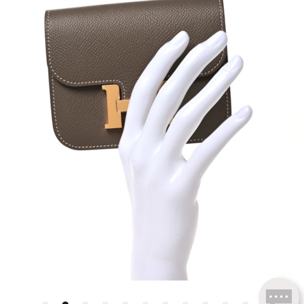 Epsom Constance Slim Wallet Etoupe - Picture 5 of 12